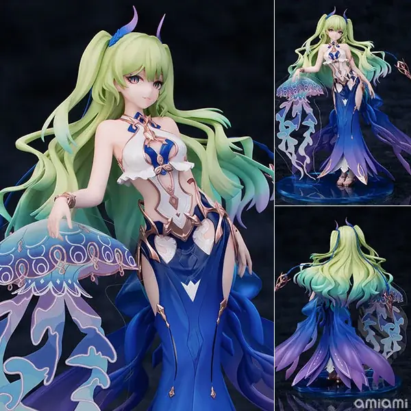 『崩壊3rd』より、「メビウス」が「ブルーコーラル Ver.」で立体化。あみあみにて予約受付中。 画像 2