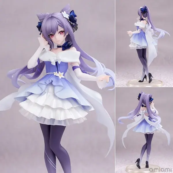 『原神』より、「刻晴」が「煌めく夜の宴Ver.」で立体化。あみあみにて予約受付中。 画像 2