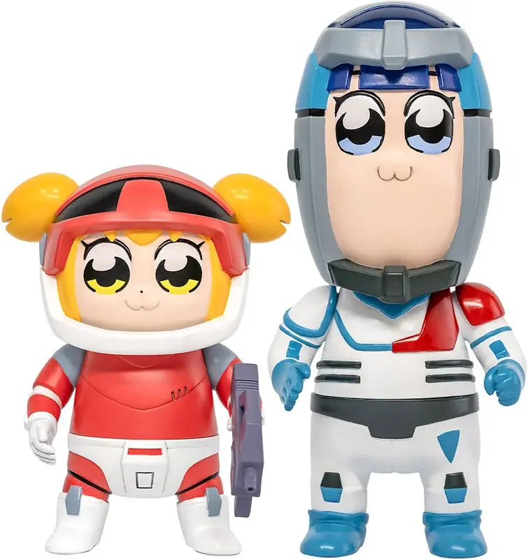 数々のネットミームを生み出した『ポプテピピック』が、ソフビフィギュアとして登場。「ポプ子」と「ピピ美」がアニメで見せた個性的な姿を立体化! 画像 2