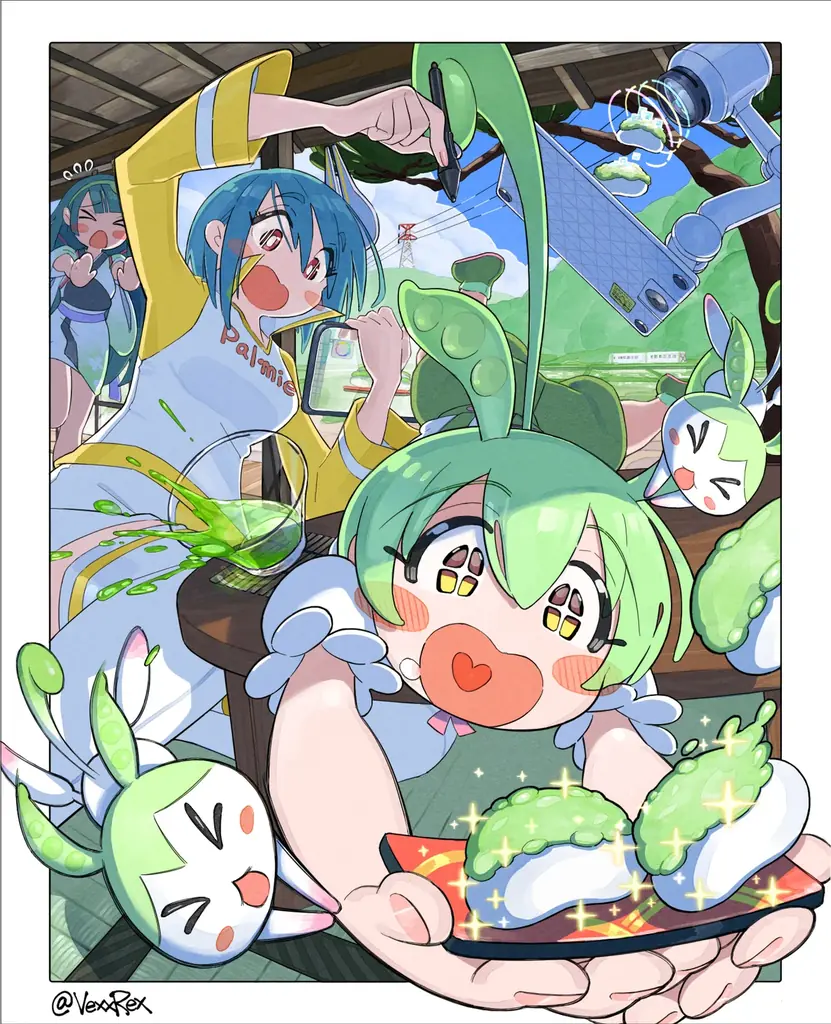 【結果発表】1,000点以上の応募から「ずんだもんイラストコンテスト」の受賞作品が決定！ 画像 2