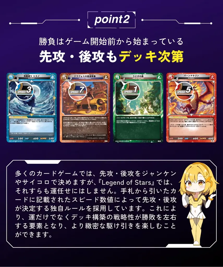 新規トレーディングカードゲーム【レジェンド・オブ・スターズ】クラウドファンディング開始!「ブースターパック第1弾」を製造販売 画像 3
