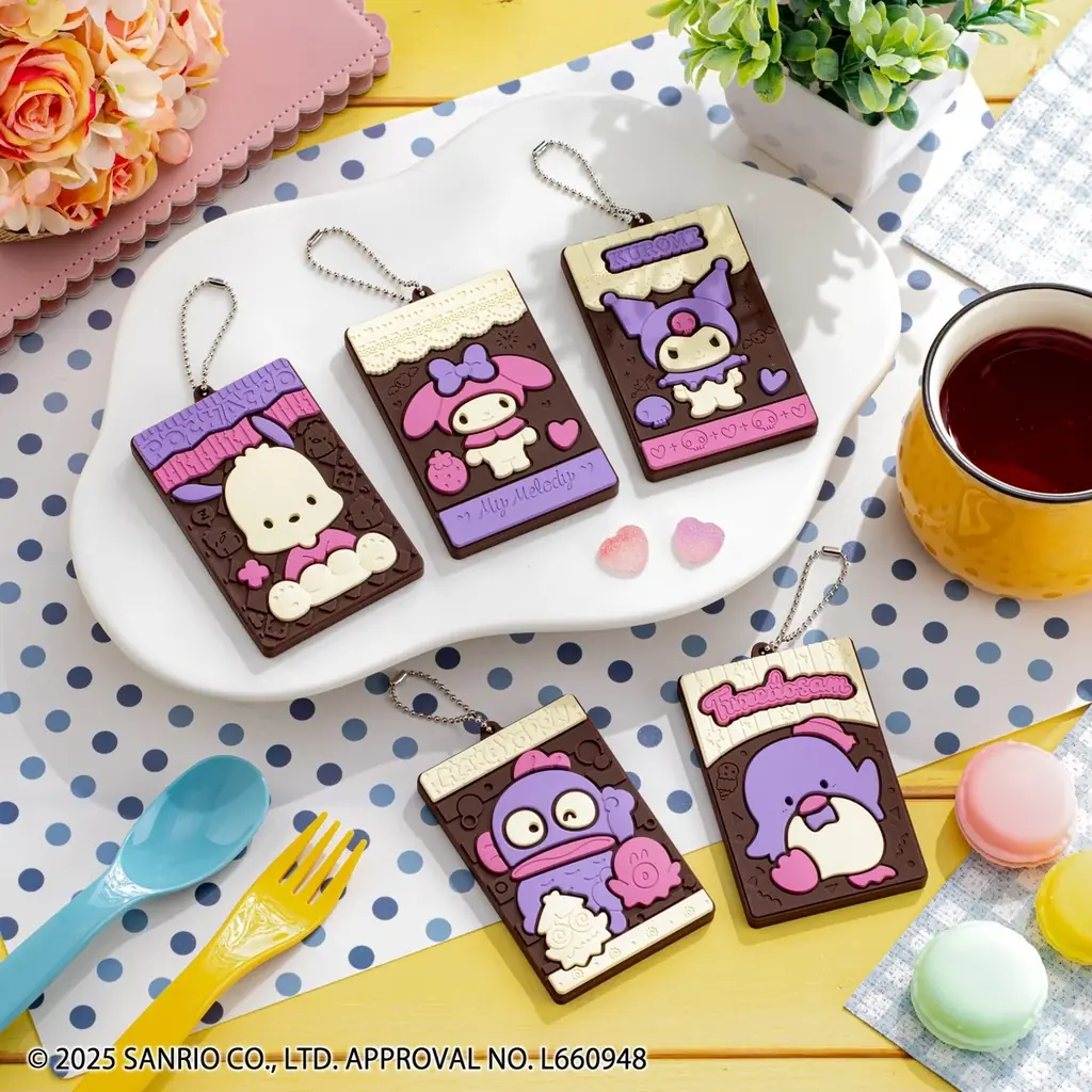 好評につき第二弾発売！チョコレート菓子キャラパキそっくりの『サンリオキャラクターズキャラパキミラーVol.2』が登場！ 画像 1