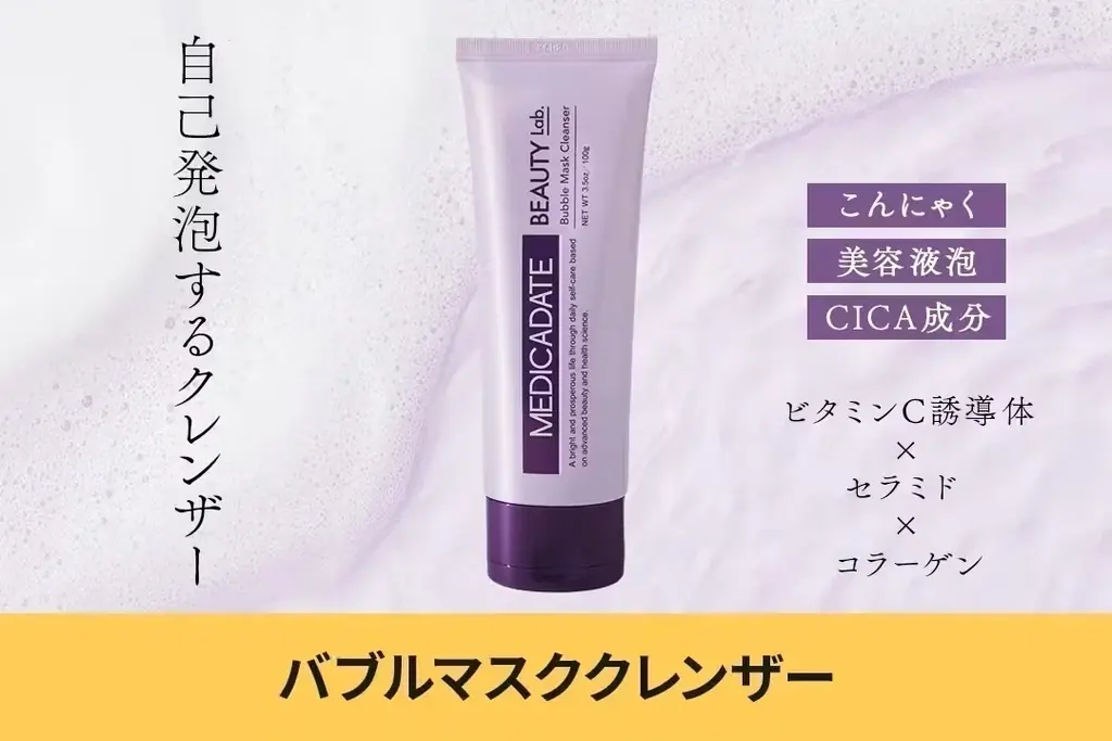 最先端のセルフメディケーション・カンパニー「MEDICADATE JAPAN（メディカデイト・ジャパン）」から新たにハーブピーリングとバブルマスククレンザーを「CAMPFIRE」にて販売開始！ 画像 9
