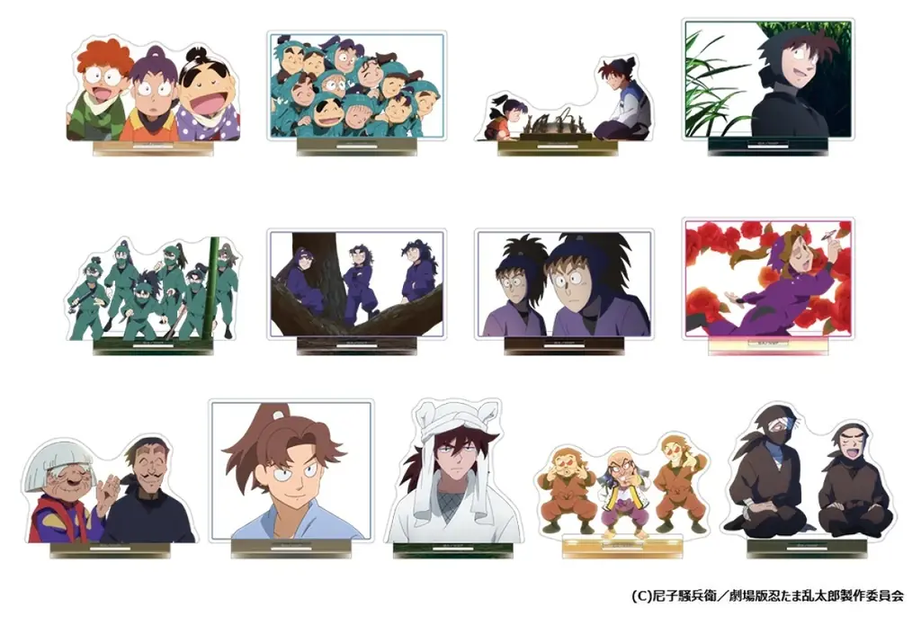 『劇場版 忍たま乱太郎 ドクタケ忍者隊最強の軍師』の場面写真を使ったクリアファイルセットなどの新商品が6月21日発売！　アニメイトでは、特典「ミニカード」がもらえるフェアも開催!! 画像 4