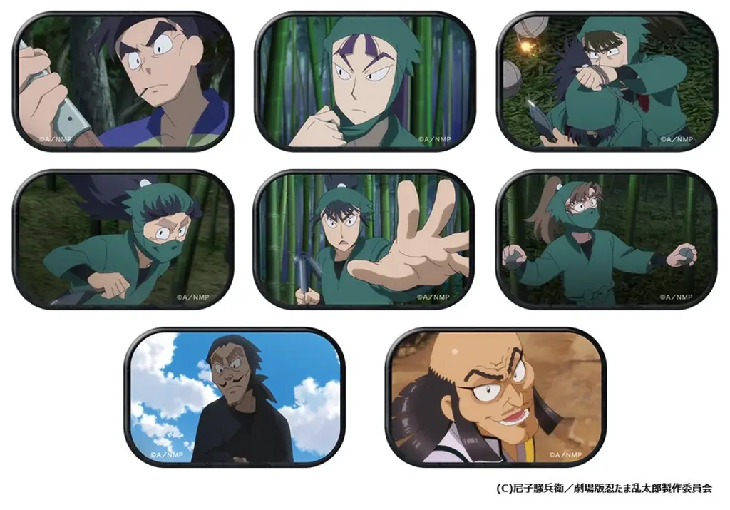 『劇場版 忍たま乱太郎 ドクタケ忍者隊最強の軍師』の場面写真を使ったクリアファイルセットなどの新商品が6月21日発売！　アニメイトでは、特典「ミニカード」がもらえるフェアも開催!! 画像 6