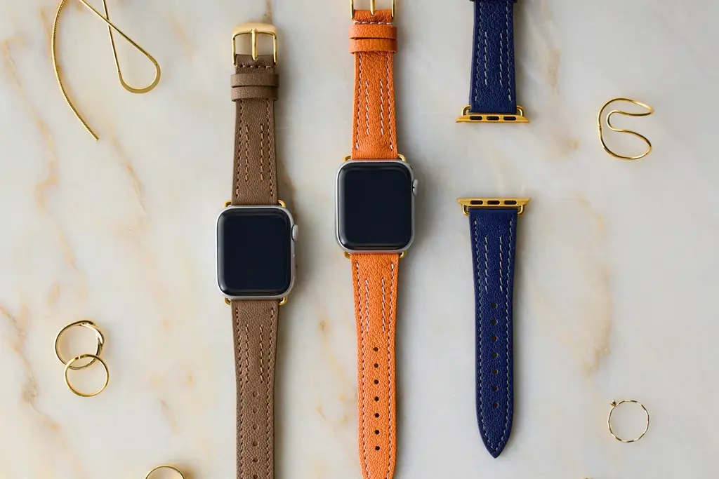 【新商品】レザーブランドYUTORIが最高級シェーブルレザーを使用したApple Watch用レザーバンドを発売開始 画像 1