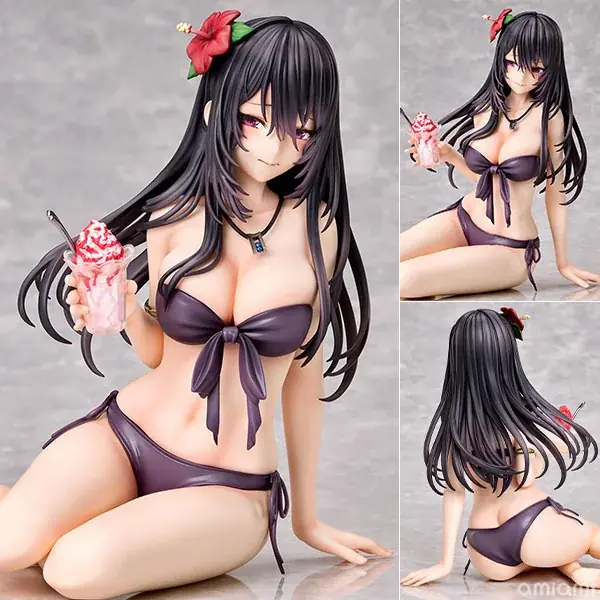 『はにかみ、彼女は恋をする』より、「水澄華実」が水着姿でフィギュア化。あみあみにて予約受付中。 画像 2