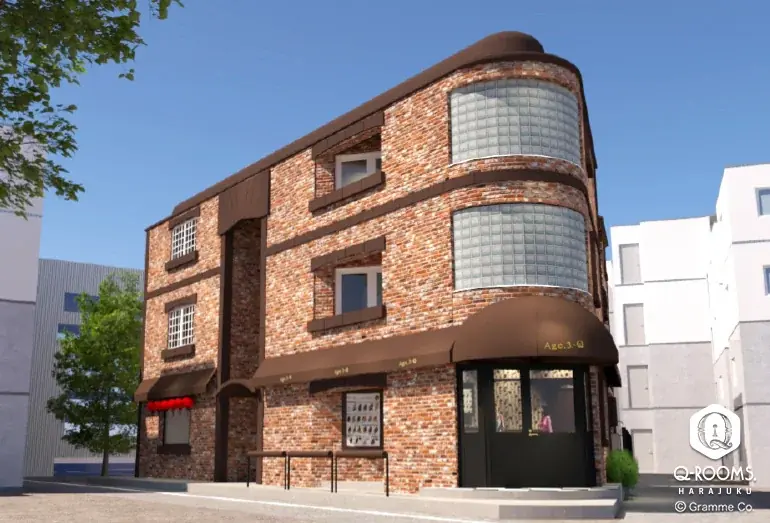 “泊まれる謎の館”Q-ROOMS. HARAJUKUの一角で味わう、“不思議な”揚げサンド体験─ 7月12日「Age.3×Q (Age.3 HARAJUKU)」原宿OPEN 画像 1