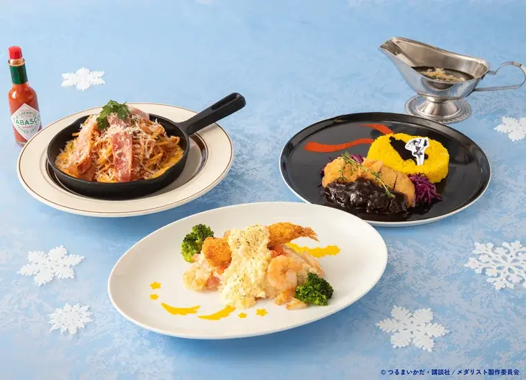 話題沸騰中！TVアニメ『メダリスト』のテーマカフェが東京・愛知で初開催決定！「メダリスト FROZEN CAFE」期間限定オープン！！ 画像 2