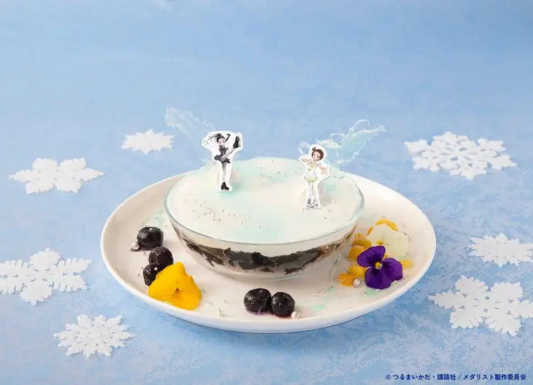 話題沸騰中！TVアニメ『メダリスト』のテーマカフェが東京・愛知で初開催決定！「メダリスト FROZEN CAFE」期間限定オープン！！ 画像 9