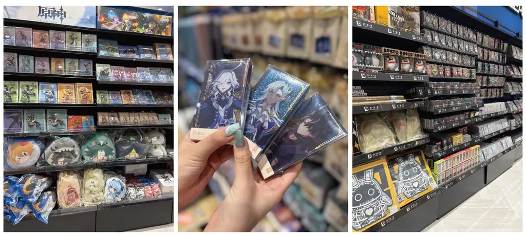『原神』『崩壊：スターレイル』『ゼンレスゾーンゼロ』のグッズが1,000種類以上！未来屋書店名取店で2025年6月20日より販売開始！ 画像 2