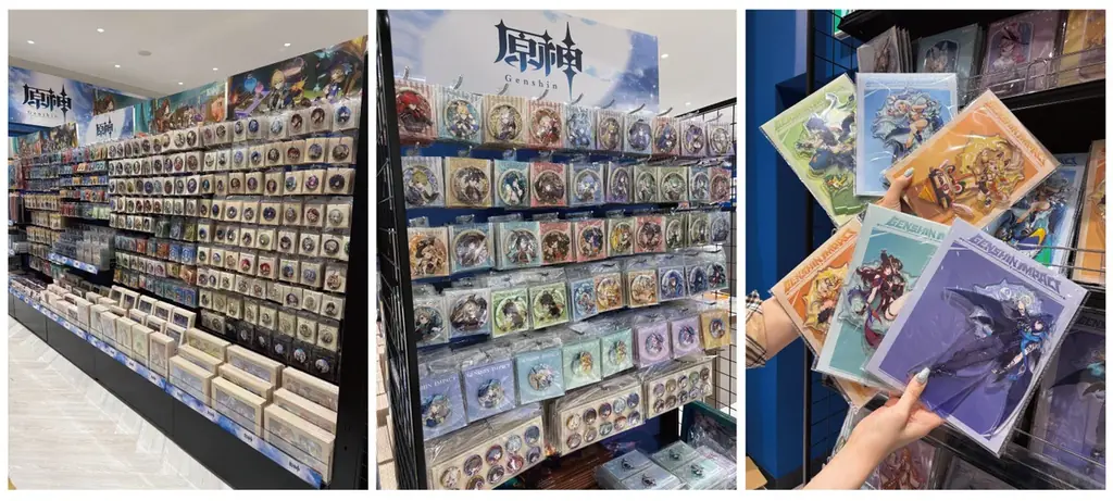 『原神』『崩壊：スターレイル』『ゼンレスゾーンゼロ』のグッズが1,000種類以上！未来屋書店名取店で2025年6月20日より販売開始！ 画像 3