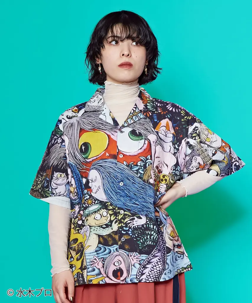 水木しげるの妖怪たちが和モダンに息づく―感性が織りなす、新感覚ファッション 2025年7月発売 画像 2