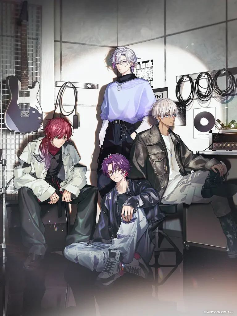 にじさんじバンド「2時だとか」1st Single『狂騒RIOT』の法人別オリジナル特典画像を公開！ 画像 4