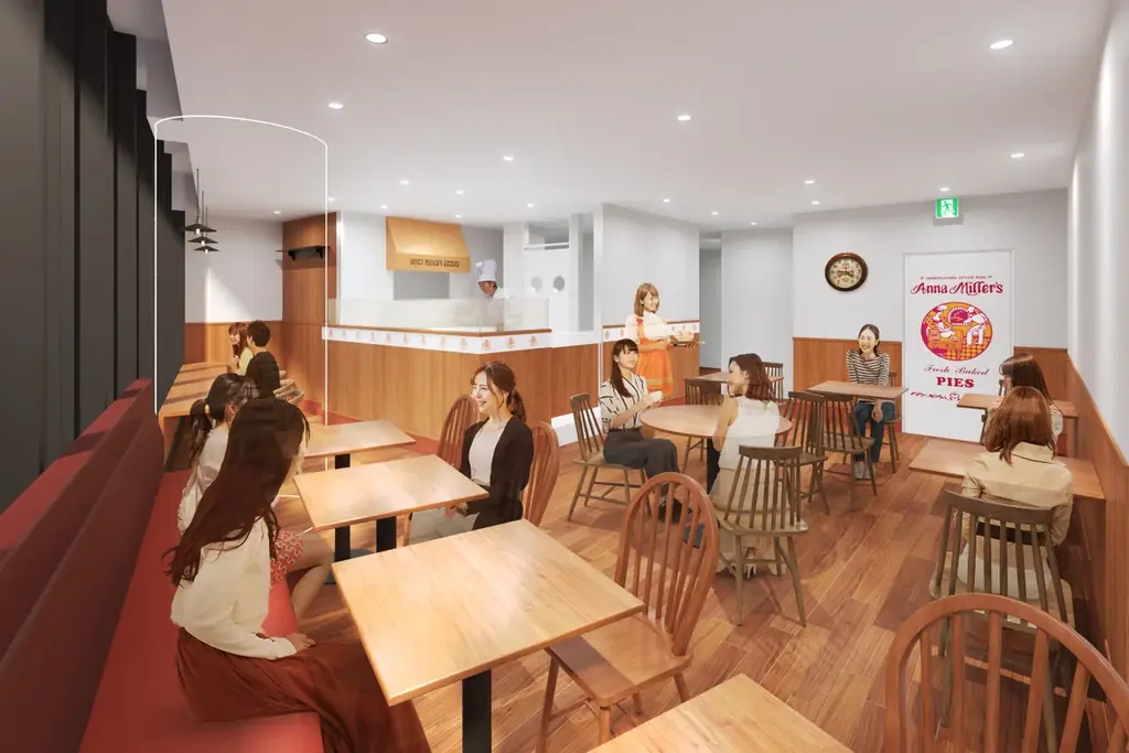 「アンナミラーズ」新規出店のお知らせ　新店舗は１号店の地 東京南青山 画像 3