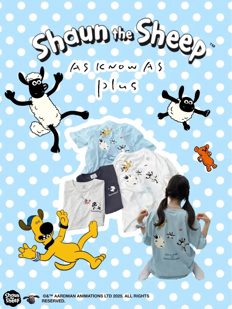 ひつじのショーンTシャツ発売