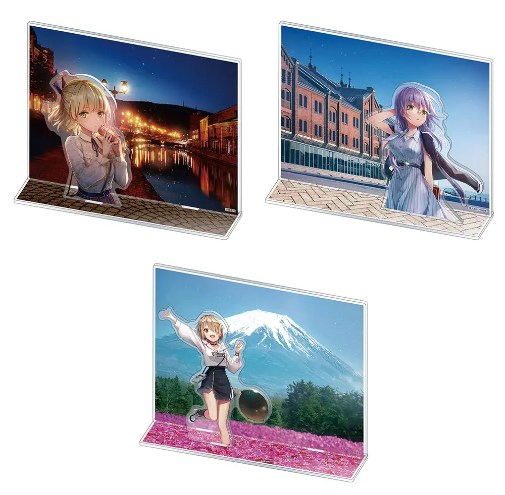 『ヘブンバーンズレッド』から、茅森月歌たちが各地の名所を訪れる描き下ろしイラストを使用した新商品が6月21日発売！　アニメイトでは、特典「ポストカード」がもらえるフェアも開催!! 画像 2