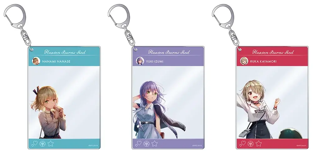 『ヘブンバーンズレッド』から、茅森月歌たちが各地の名所を訪れる描き下ろしイラストを使用した新商品が6月21日発売！　アニメイトでは、特典「ポストカード」がもらえるフェアも開催!! 画像 3