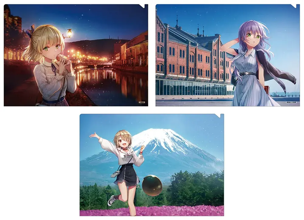 『ヘブンバーンズレッド』から、茅森月歌たちが各地の名所を訪れる描き下ろしイラストを使用した新商品が6月21日発売！　アニメイトでは、特典「ポストカード」がもらえるフェアも開催!! 画像 4