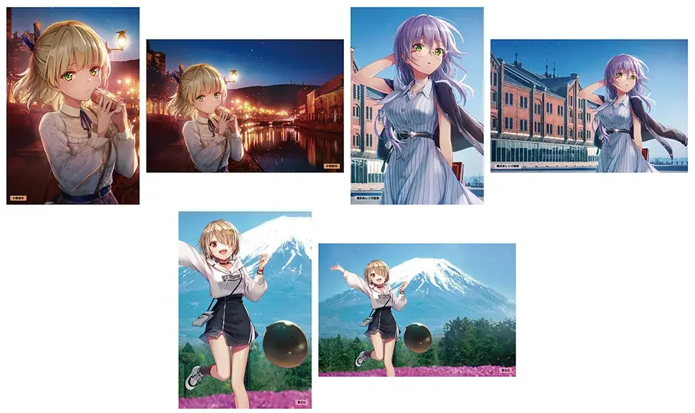 『ヘブンバーンズレッド』から、茅森月歌たちが各地の名所を訪れる描き下ろしイラストを使用した新商品が6月21日発売！　アニメイトでは、特典「ポストカード」がもらえるフェアも開催!! 画像 9