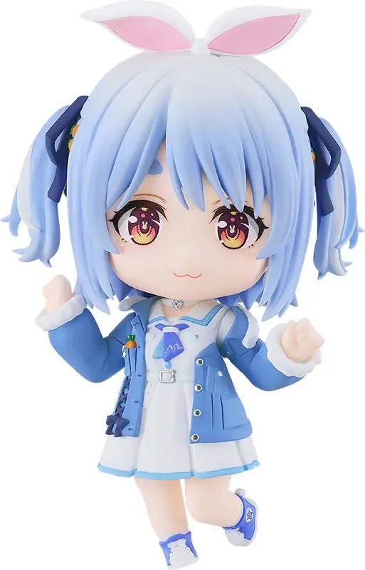 大人気バーチャルYouTuberグループ『ホロライブ』より、ホロライブ3期生「兎田ぺこら」が私服姿のねんどろいどになって登場。 画像 4