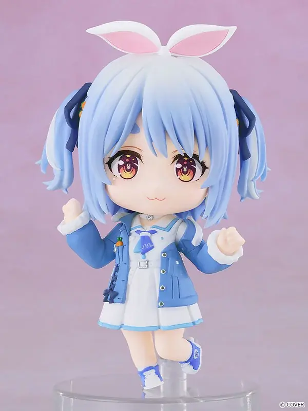 大人気バーチャルYouTuberグループ『ホロライブ』より、ホロライブ3期生「兎田ぺこら」が私服姿のねんどろいどになって登場。 画像 5