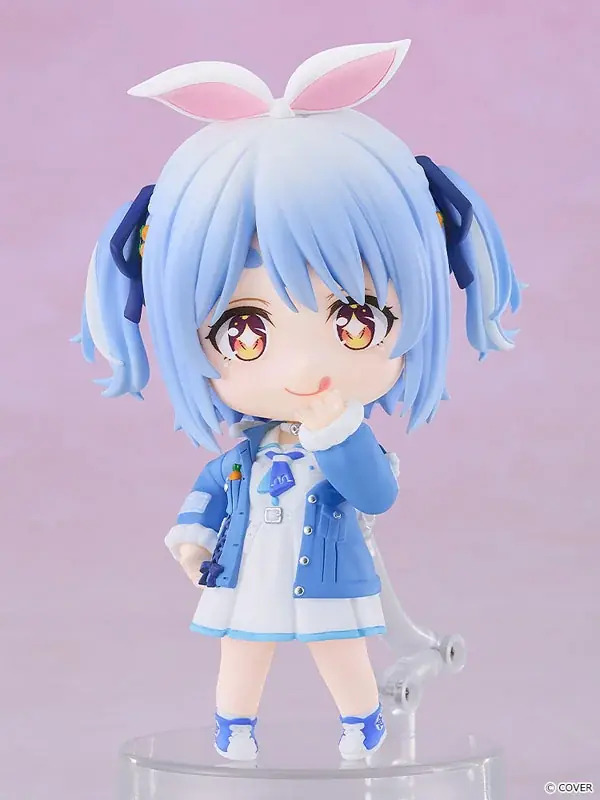 大人気バーチャルYouTuberグループ『ホロライブ』より、ホロライブ3期生「兎田ぺこら」が私服姿のねんどろいどになって登場。 画像 6