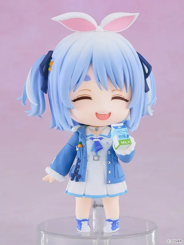 大人気バーチャルYouTuberグループ『ホロライブ』より、ホロライブ3期生「兎田ぺこら」が私服姿のねんどろいどになって登場。 画像 7