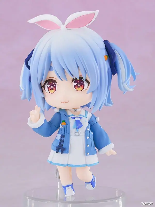 大人気バーチャルYouTuberグループ『ホロライブ』より、ホロライブ3期生「兎田ぺこら」が私服姿のねんどろいどになって登場。 画像 8