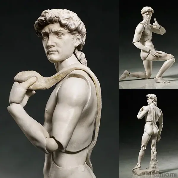 figma「ダビデ像」、イケメンすぎて再販！だれもが知っているあの芸術作品がfigmaになって動き出す、「テーブル美術館」第四弾。 画像 2