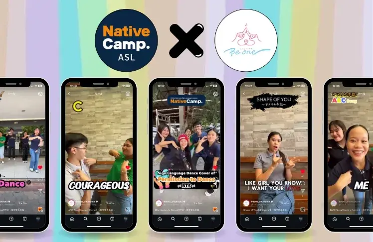 2025年6月21日開始！Native Campと人気手話歌インフルエンサーのコラボ動画公開