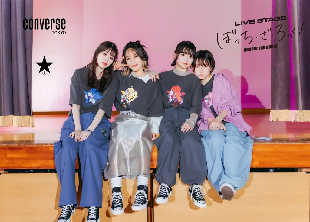 6月22日開催「ぼっち・ざ・ろっく！」ライブとCONVERSE TOKYOコラボ
