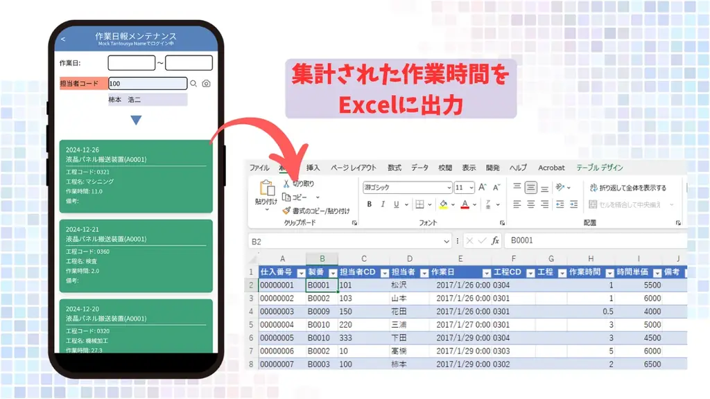 手書きの作業日報にさよなら!スマホで簡単実績報告「サクっと日報」 画像 3