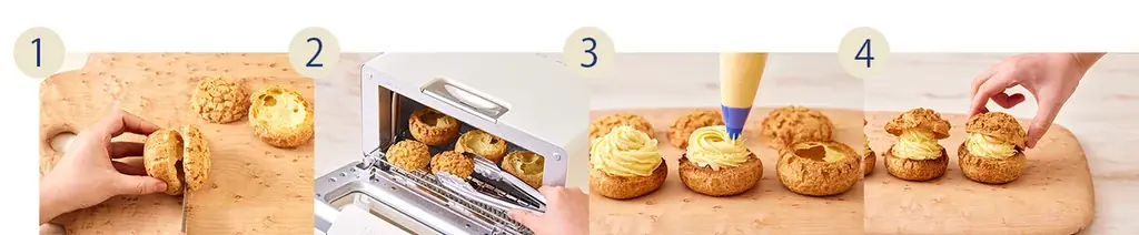 お子さまと一緒に楽しめる体験型キット​「ヨックモックのおうちで手作りクッキーシュー」6月30日(月)新発売​ 画像 4