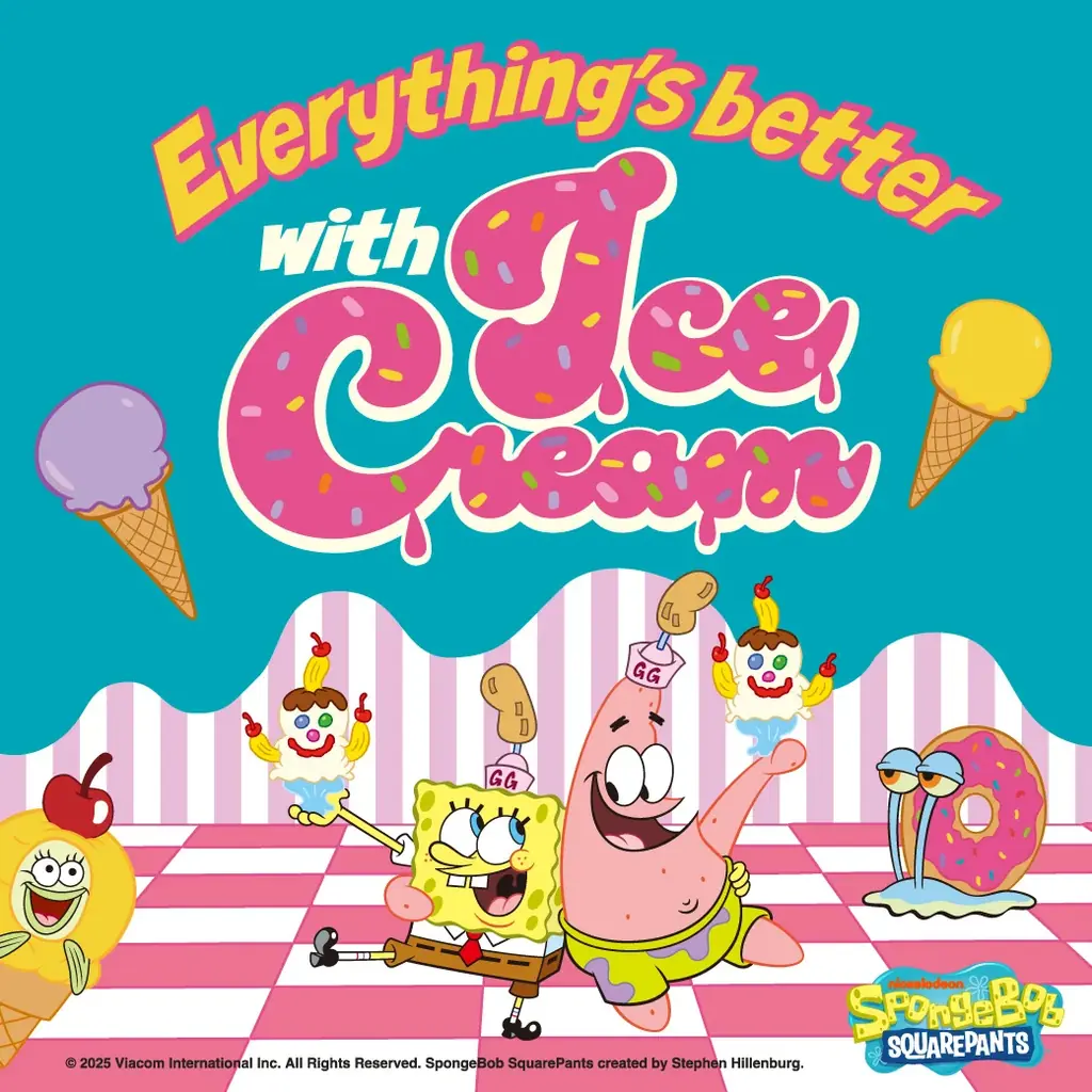 「SpongeBob バースデーパーティー」at PLAZA 東京店 開催！スポンジ・ボブが大好きなアイスクリームバー『Goofy Goober』の世界観が楽しめるスペシャルイベント 画像 1