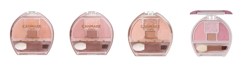 【キャンメイク】うるんと透明つや肌仕上げの「フィットグロウクッション」からピンク系新色が登場！大人気涙袋用アイシャドウ「プランぷくコーデアイズ」の新色も2025年6月下旬より発売 画像 12