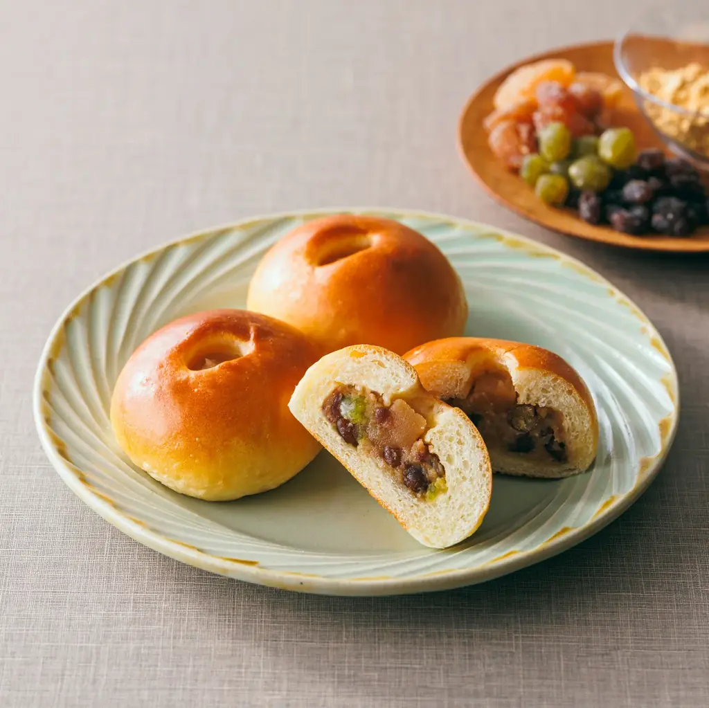 【木村屋總本店】＜新商品＞夏限定あんぱん、4種の豆と塩きなこ餡を使用「酒種 豆づくし(塩きなこ)」登場！みずみずしい食感「甘夏デニッシュ」など4種類を7月1日から直営店にて発売 画像 2