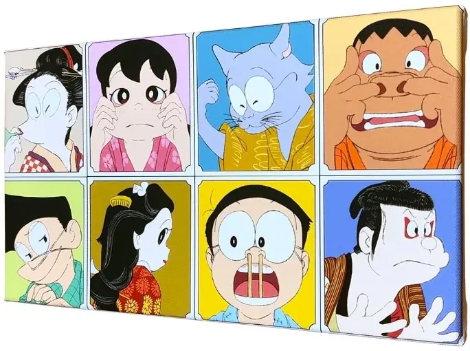 『映画ドラえもん のび太の絵世界物語』名画アートシリーズ第三弾は日本の至宝「紅白梅屏風図」とドラえもんたちとの夢の共演を含む全5作品が登場 画像 5