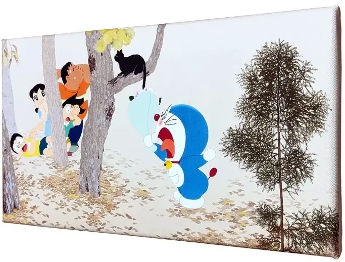 『映画ドラえもん のび太の絵世界物語』名画アートシリーズ第三弾は日本の至宝「紅白梅屏風図」とドラえもんたちとの夢の共演を含む全5作品が登場 画像 6