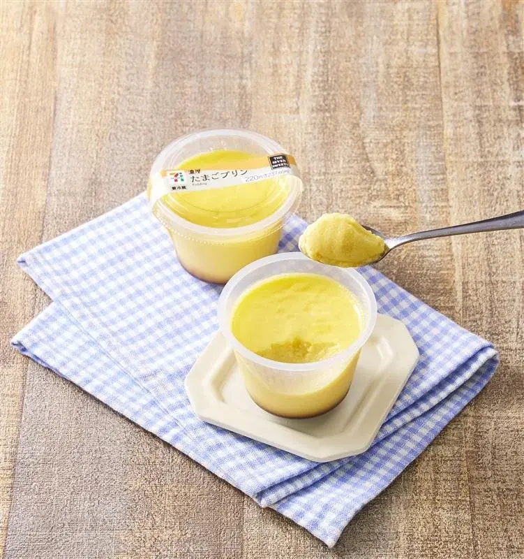 濃厚たまごプリン発売