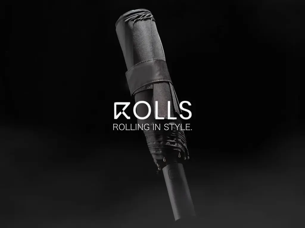ROLLS MAX ジェントルブラック　makuake 折り畳み傘 ROLLS MAX ジェントルブラック makuake 折り畳み傘 日傘 - メルカリ