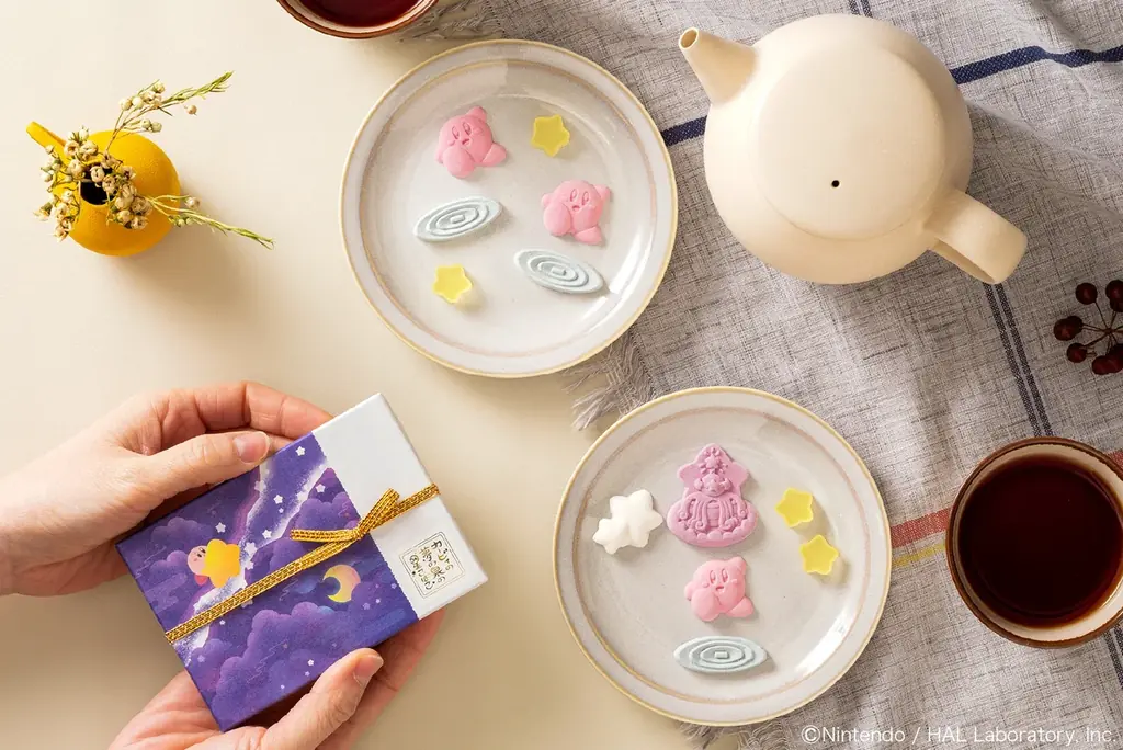 あのコラボ和菓子が復活販売！「星のカービィ」×京都「鶴屋吉信」かわいい落雁・琥珀糖「カービィの 夢の泉の星こばこ」2025年7月１日(火)より期間・数量限定で再販売いたします。 画像 11