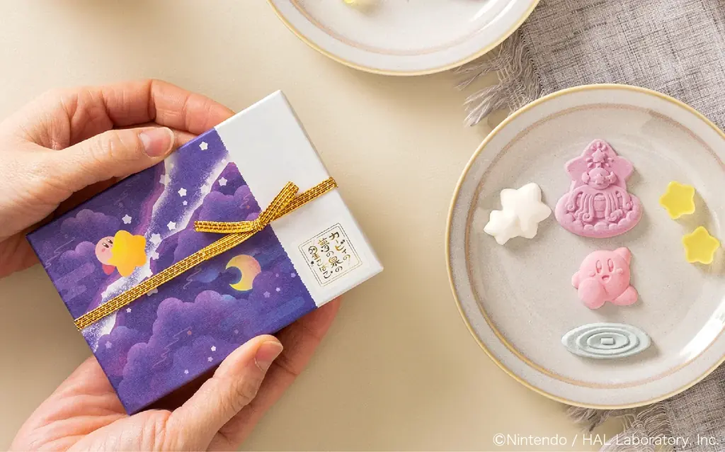 あのコラボ和菓子が復活販売！「星のカービィ」×京都「鶴屋吉信」かわいい落雁・琥珀糖「カービィの 夢の泉の星こばこ」2025年7月１日(火)より期間・数量限定で再販売いたします。 画像 20