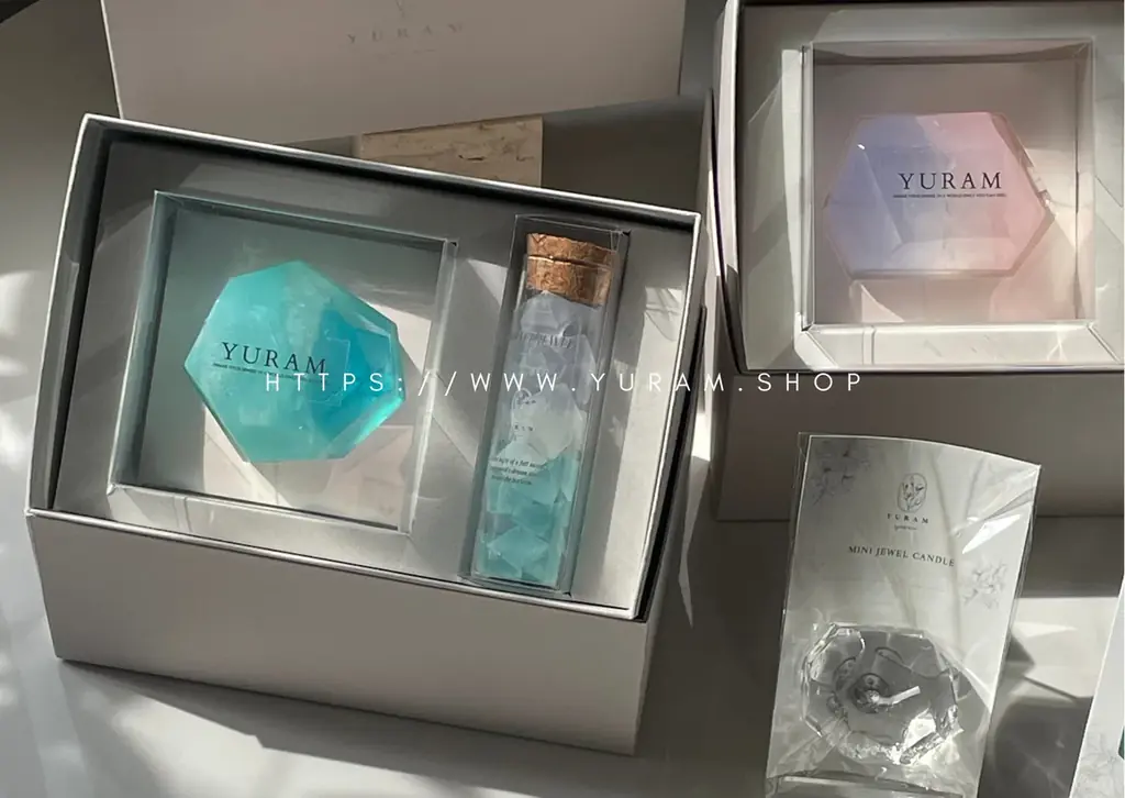 【設立4周年記念！涼しげな“青の世界”を贈る──YURAM宝石石鹸“宝石箱マーメイドシリーズ”4種を6/28に発売】 画像 1