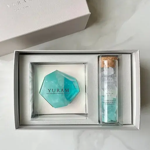 【設立4周年記念！涼しげな“青の世界”を贈る──YURAM宝石石鹸“宝石箱マーメイドシリーズ”4種を6/28に発売】 画像 5