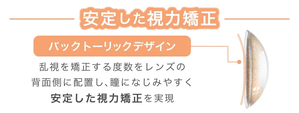 国内承認取得の乱視用マンスリーカラコンがコンタクトレンズブランド「TeAmo」より新登場! 画像 5