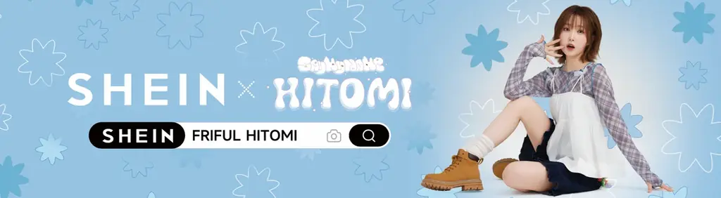 SAY MY NAMEのHITOMIがSHEIN 2025年度 夏シーズンモデルに就任! 画像 2