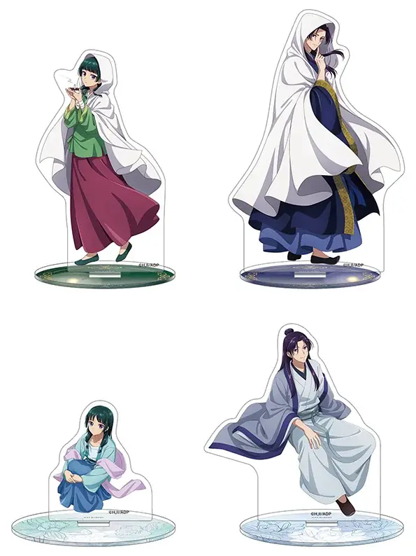 TVアニメ『薬屋のひとりごと』より、“百物語”と“雨宿り”がテーマの猫猫＆壬氏の描き下ろしイラストを使用した新商品が6月28日発売！　アニメイトでは同日よりフェアを開催!! 画像 3