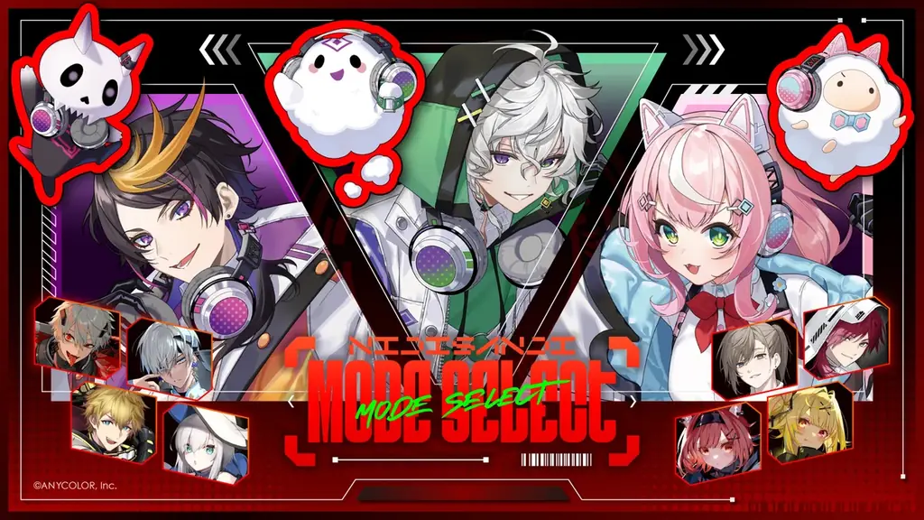 【NIJISANJI Buddy Mode Type：Shu, Kagetsu & Nari】グッズを2025年6月25日(水)11時(JST)からにじストア・ENストアにて販売開始！ 画像 2