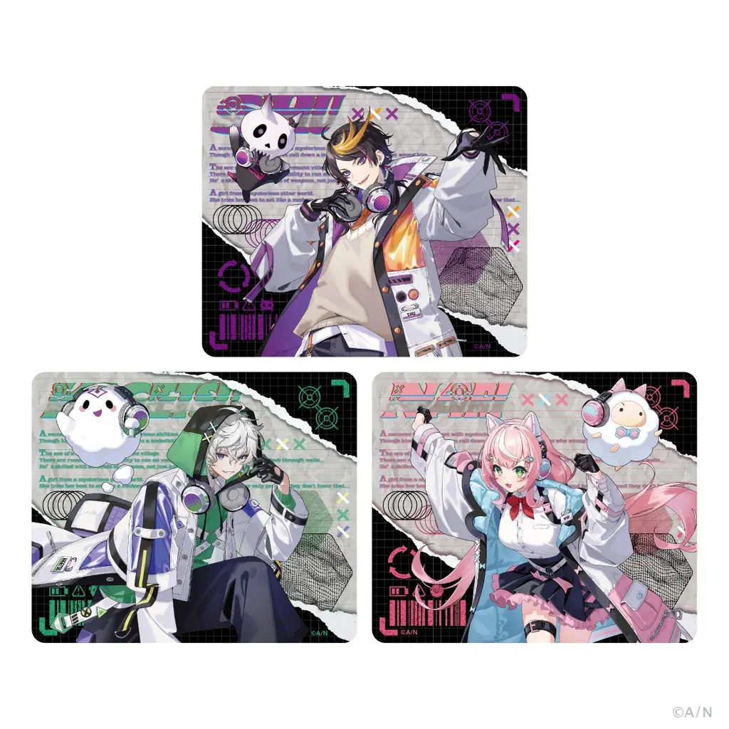 【NIJISANJI Buddy Mode Type：Shu, Kagetsu & Nari】グッズを2025年6月25日(水)11時(JST)からにじストア・ENストアにて販売開始！ 画像 9